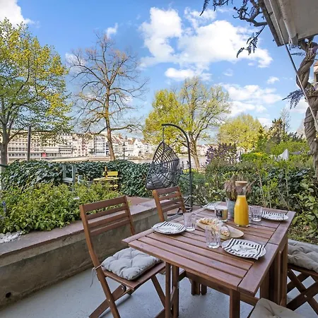 True - Zentral I Terrasse Mit Rheinblick Daire *